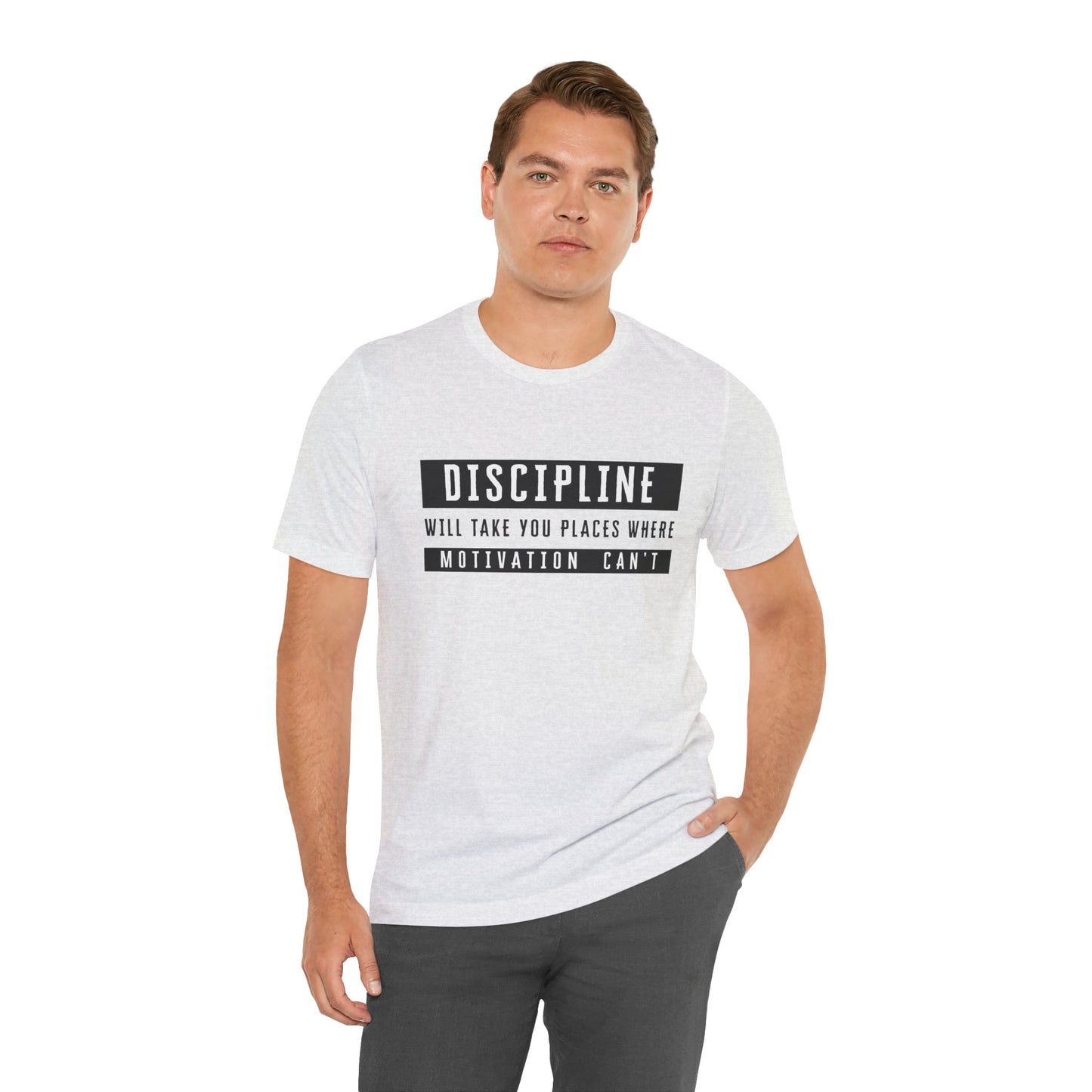 DISCIPLINE - Unisex Jersey Short Sleeve Tee