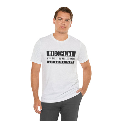 DISCIPLINE - Unisex Jersey Short Sleeve Tee