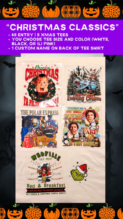 Halloween Raffle Oct. 14