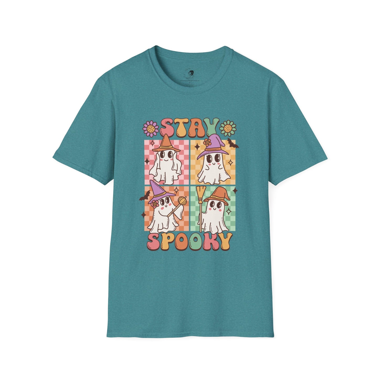 Stay Spooky (FLORAL) - Unisex Softstyle Shirt for the Soft Spookster