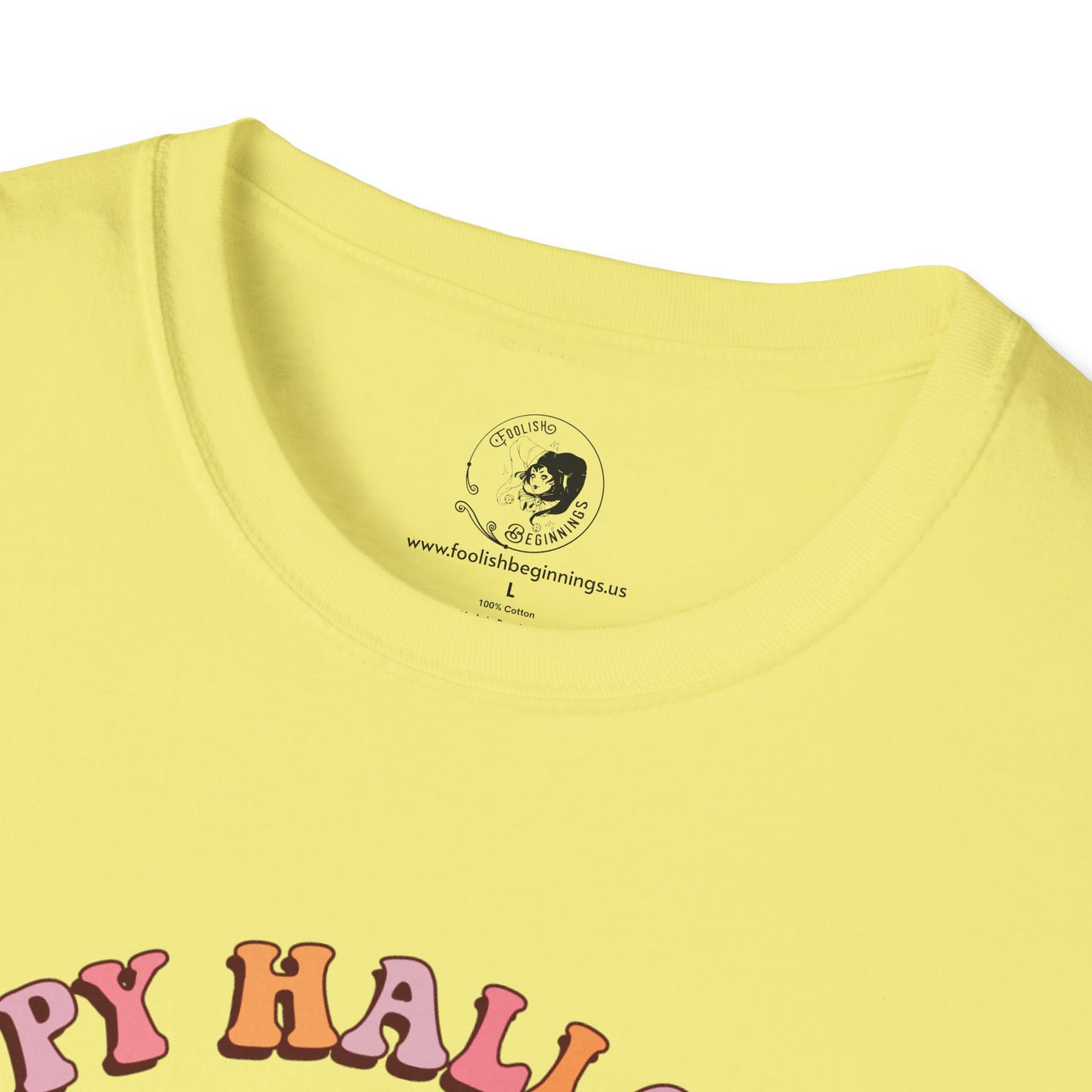 Happy Halloween! Trick or Treat - Unisex Softstyle Shirt for the Soft Spookster