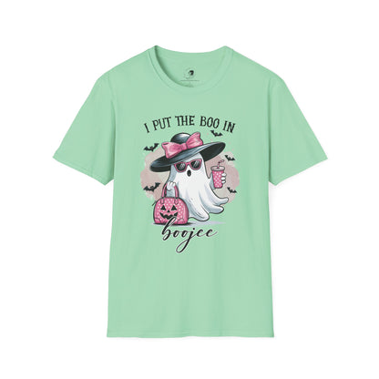 I Put The BOO In BOUJIE - Unisex Softstyle Shirt for the Soft Spookster