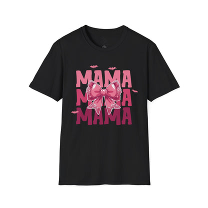 Mama with Pink Bow - Mama Dearest Collection Unisex Softstyle Shirt