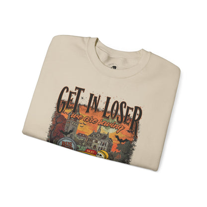 Get In Loser We're Saving HalloweenTown - Unisex Crewneck Sweatshirt