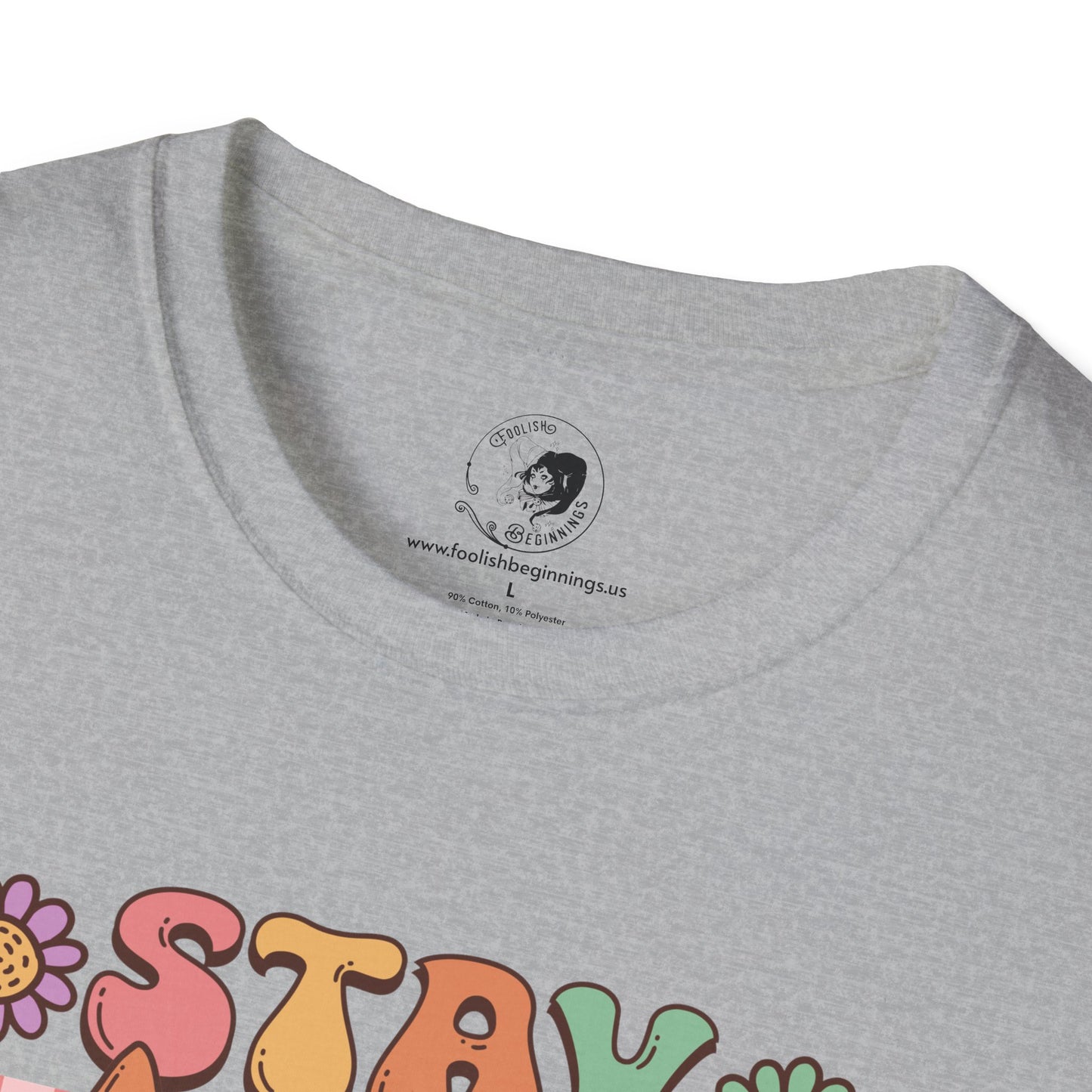 Stay Spooky (FLORAL) - Unisex Softstyle Shirt for the Soft Spookster