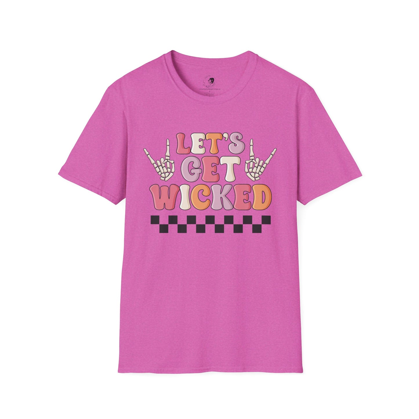 Lets Get Wicked- Unisex Softstyle Shirt for the Soft Spookster