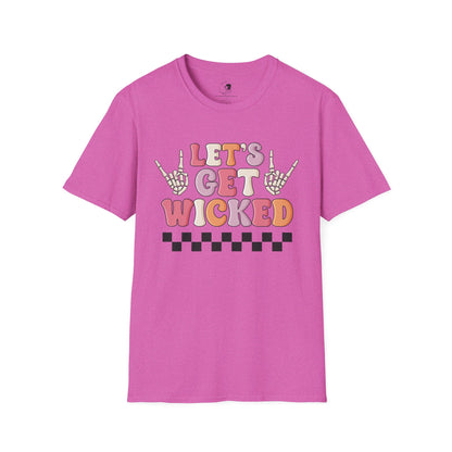 Lets Get Wicked- Unisex Softstyle Shirt for the Soft Spookster