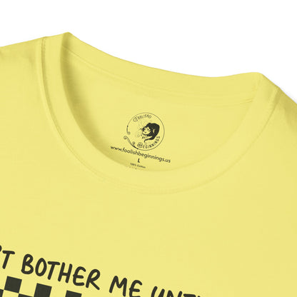 Don't Bother Me Until Fall - Unisex Softstyle Shirt for the Soft Spookster