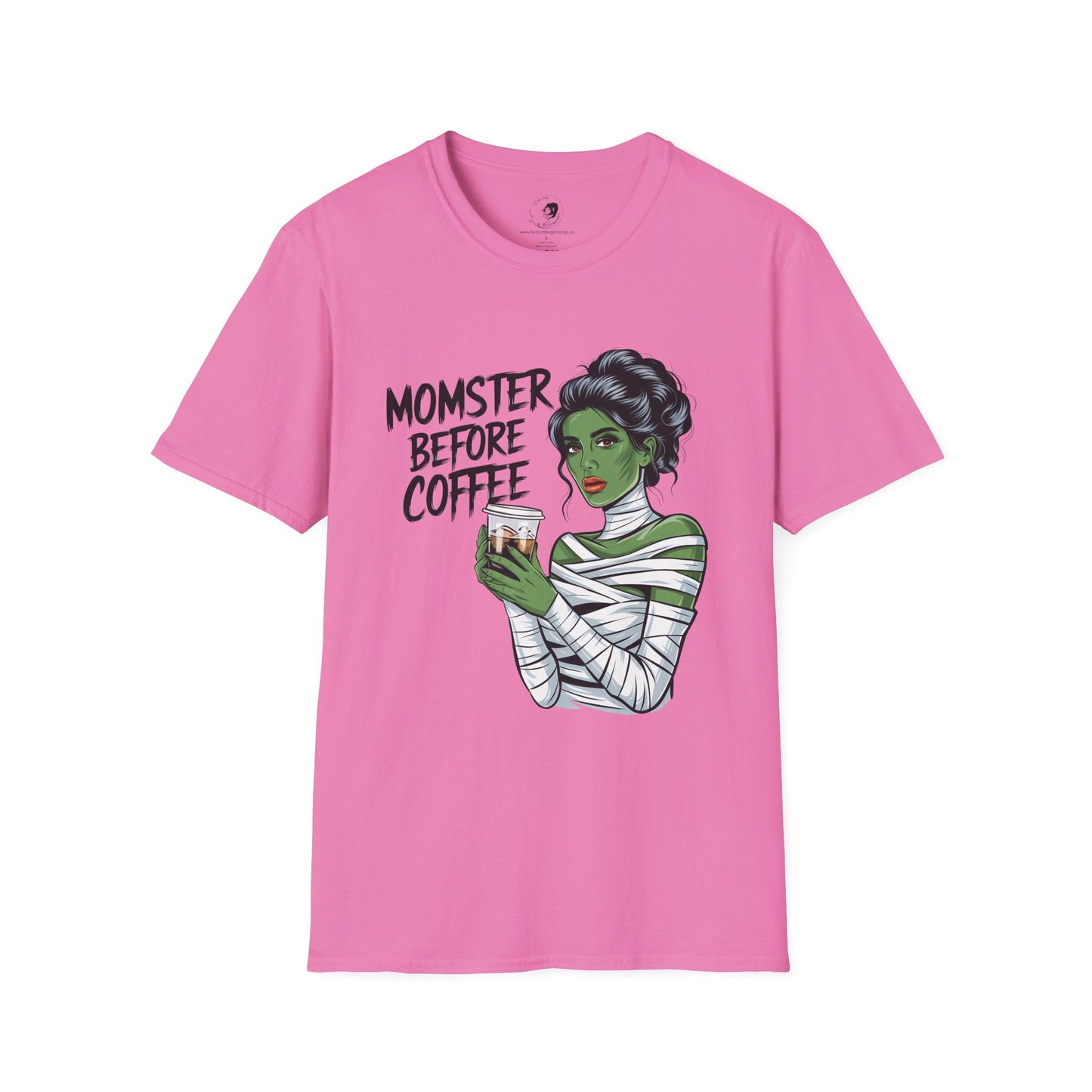 MOMSTER Before Coffee - Mama Dearest Collection Unisex Softstyle Shirt