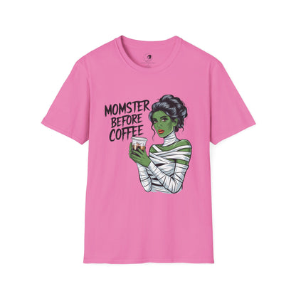 MOMSTER Before Coffee - Mama Dearest Collection Unisex Softstyle Shirt