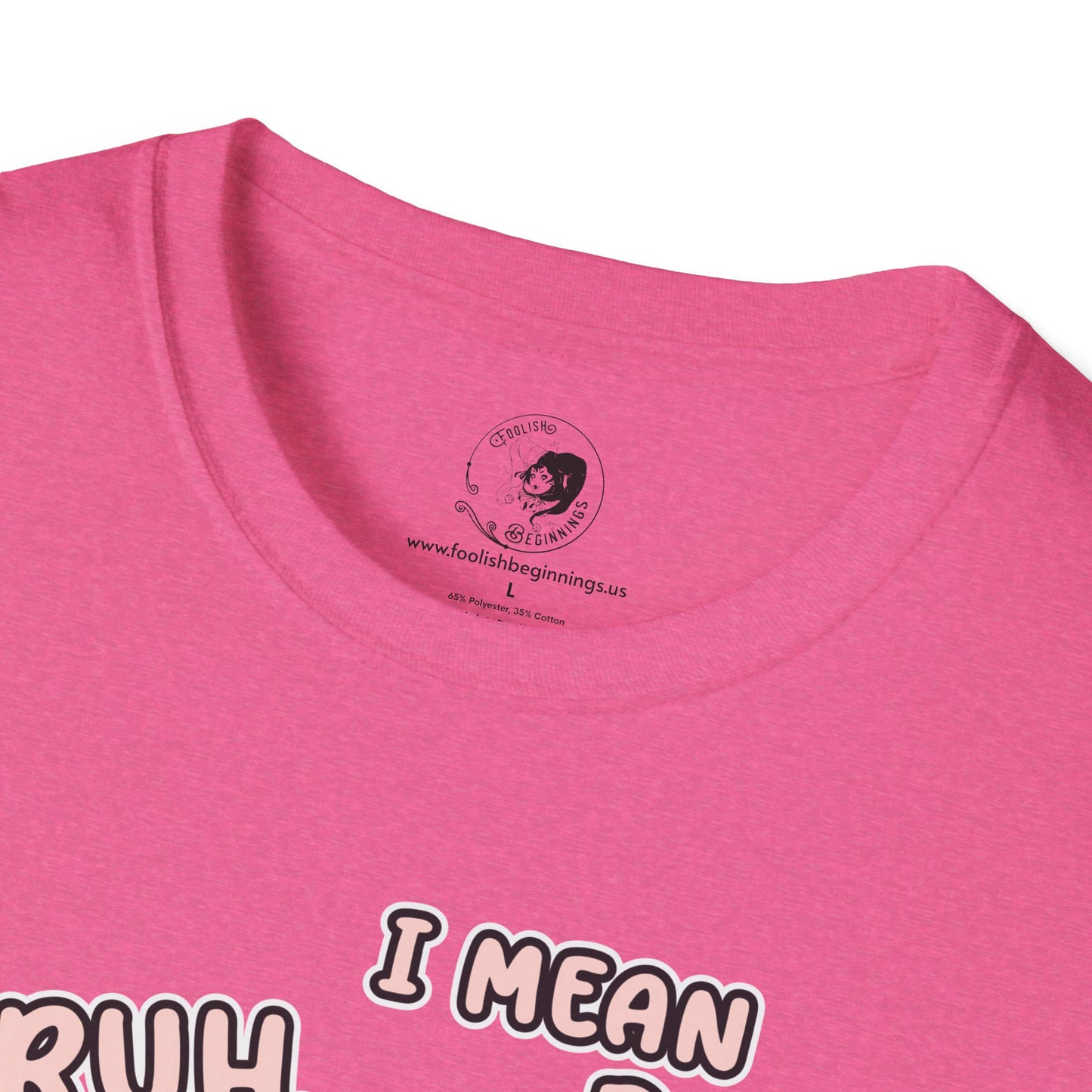 BRUH... I Mean BOO! - Unisex Softstyle Shirt for the Soft Spookster