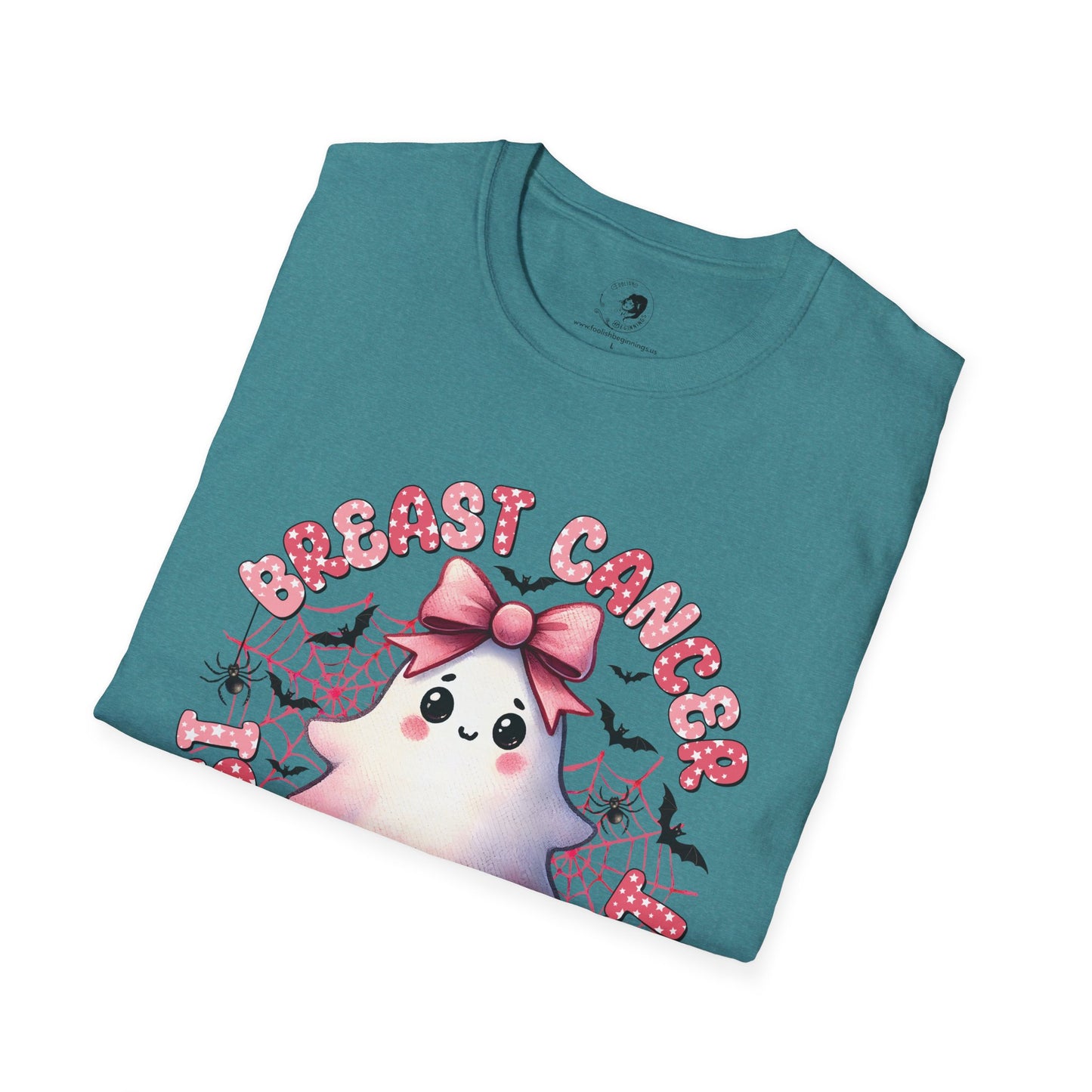 Breast Cancer is BOO SHEET - Unisex Softstyle Shirt for the Soft Spookster