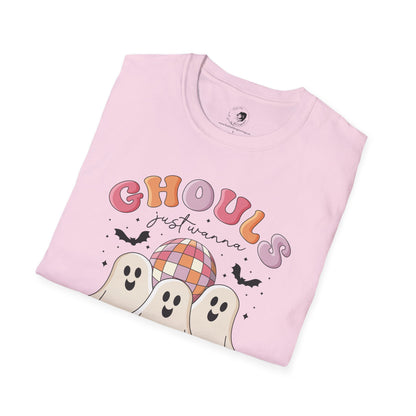 GHOULS Just Wanna Have FUN - Unisex Softstyle Shirt for the Soft Spookster