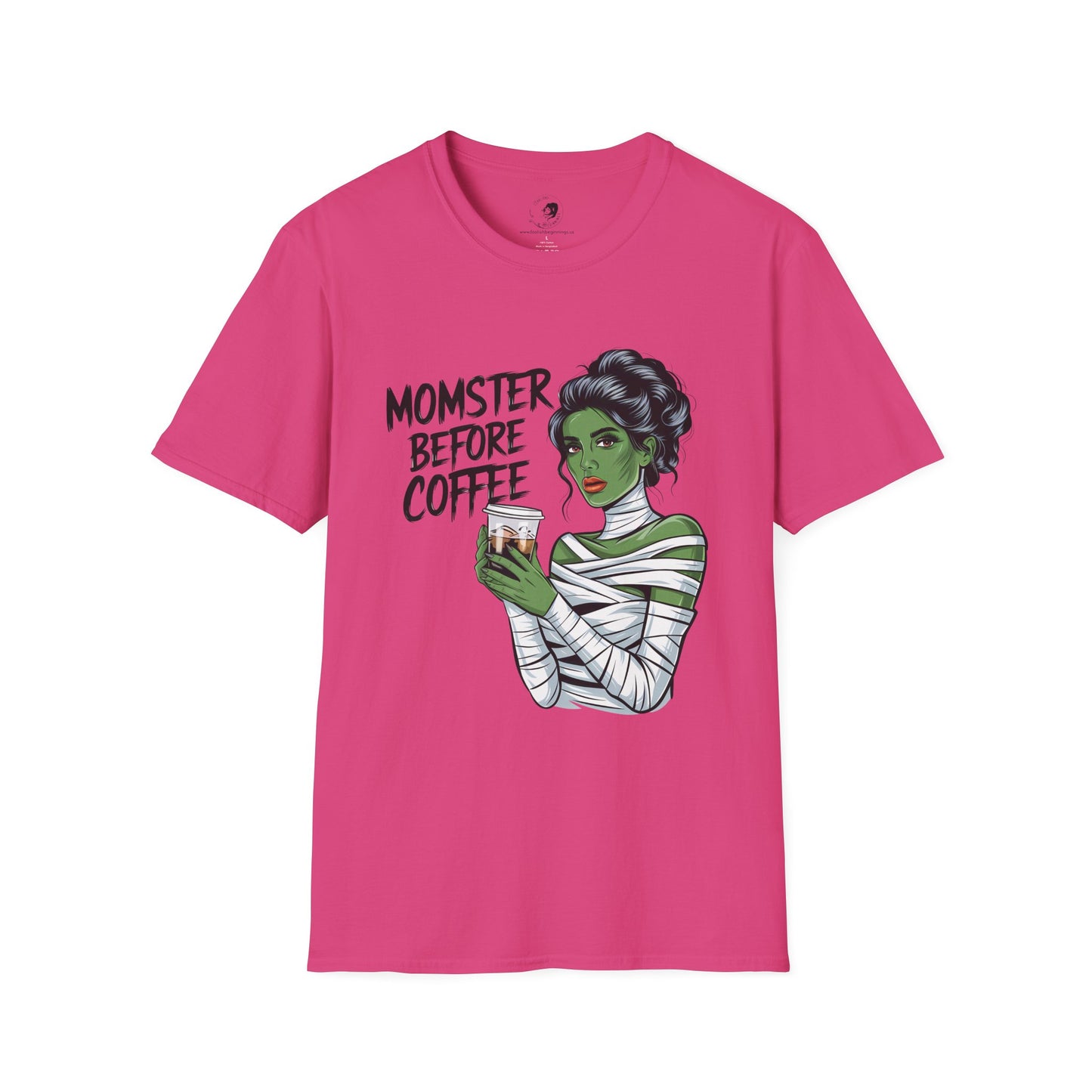 MOMSTER Before Coffee - Mama Dearest Collection Unisex Softstyle Shirt