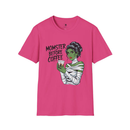 MOMSTER Before Coffee - Mama Dearest Collection Unisex Softstyle Shirt