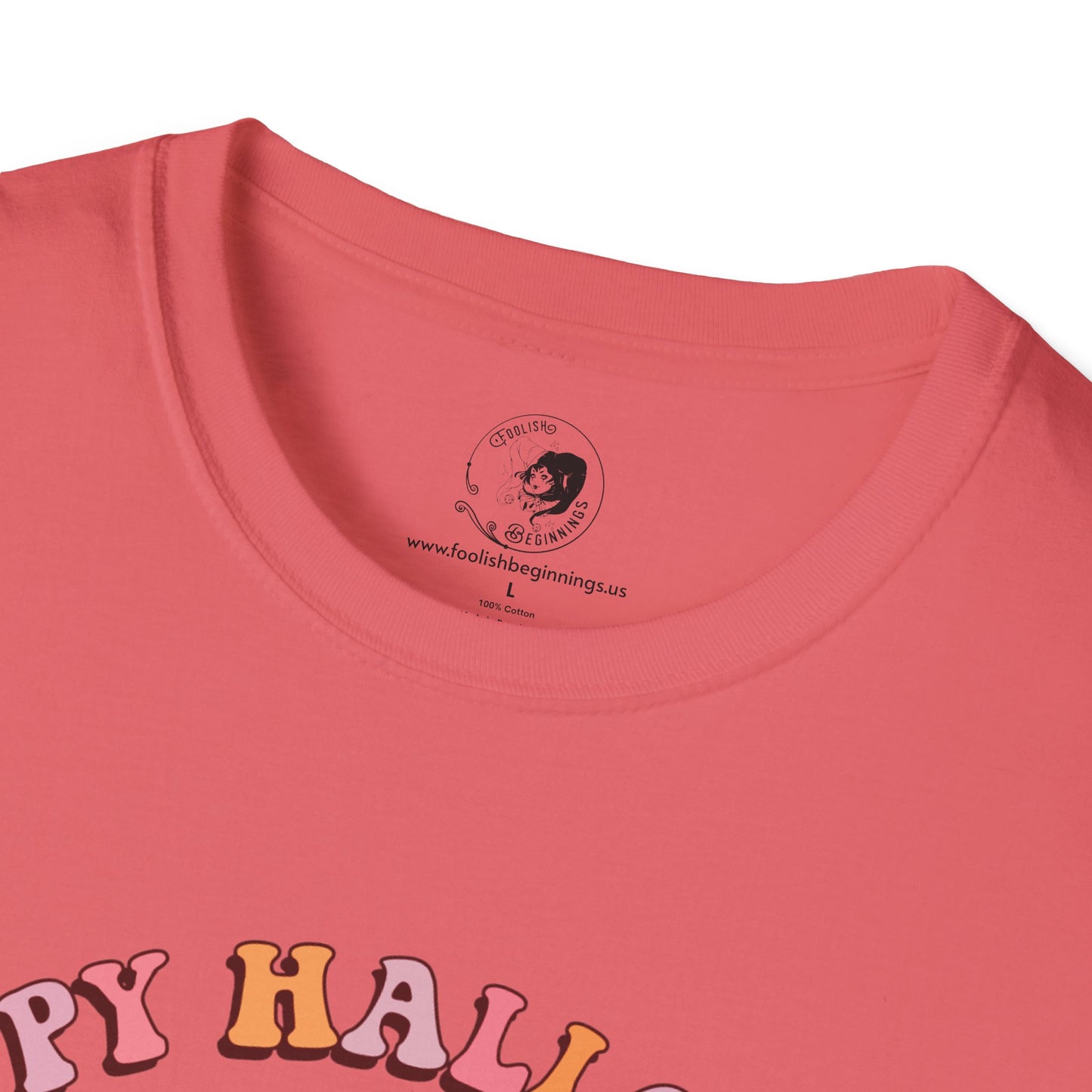 Happy Halloween! Trick or Treat - Unisex Softstyle Shirt for the Soft Spookster