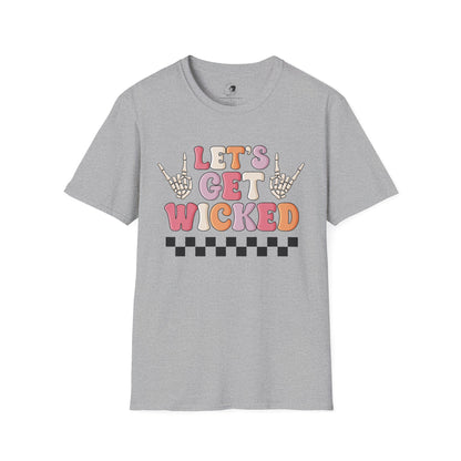 Lets Get Wicked- Unisex Softstyle Shirt for the Soft Spookster