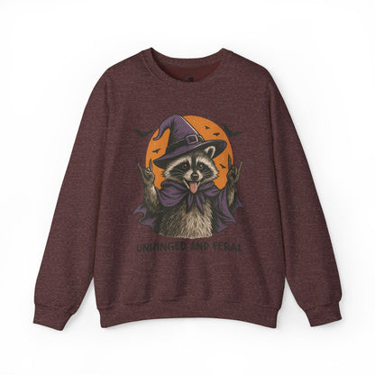 Unhinged and Feral - Unisex Crewneck Sweatshirt