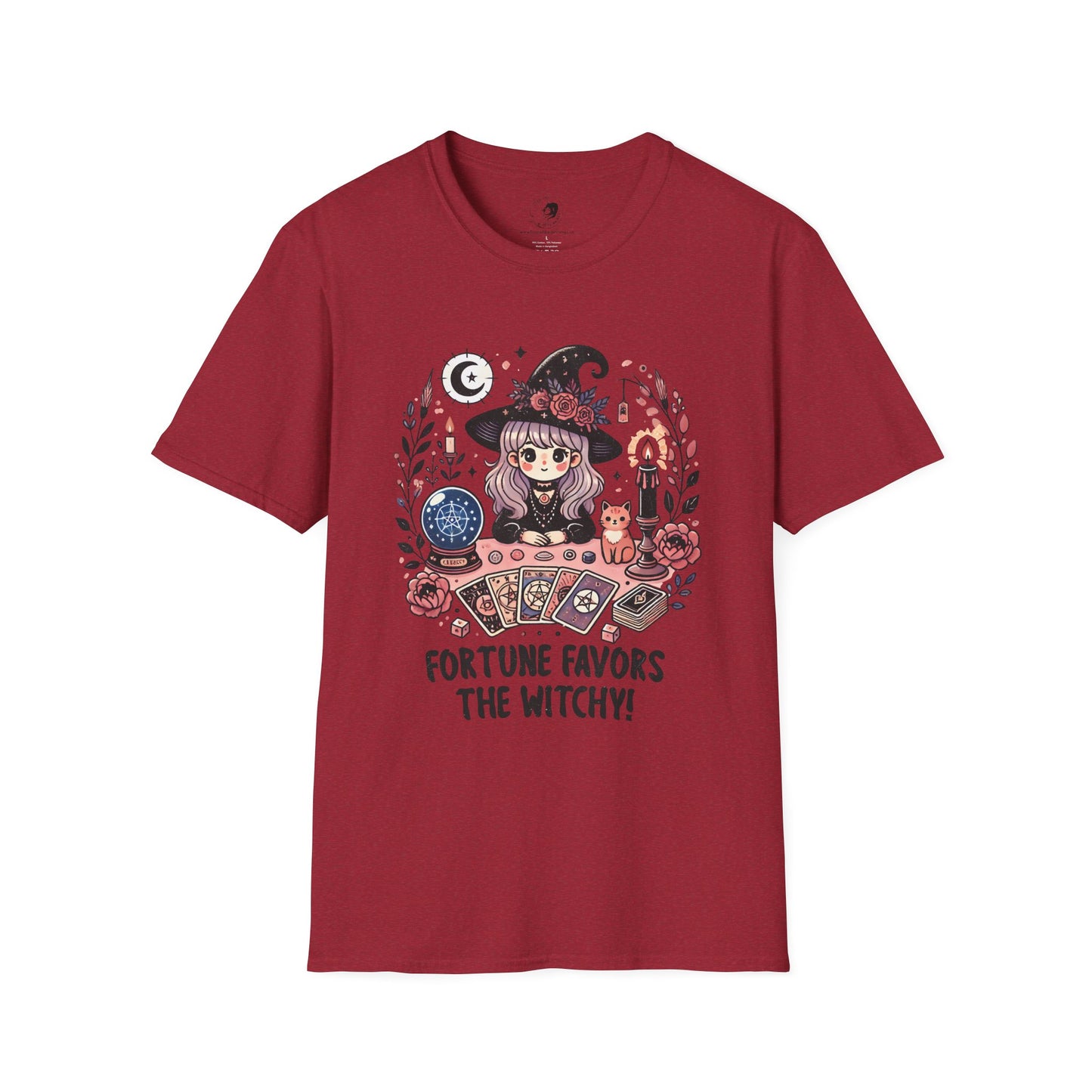 Fortune Favors the Witchy - Unisex Softstyle Shirt