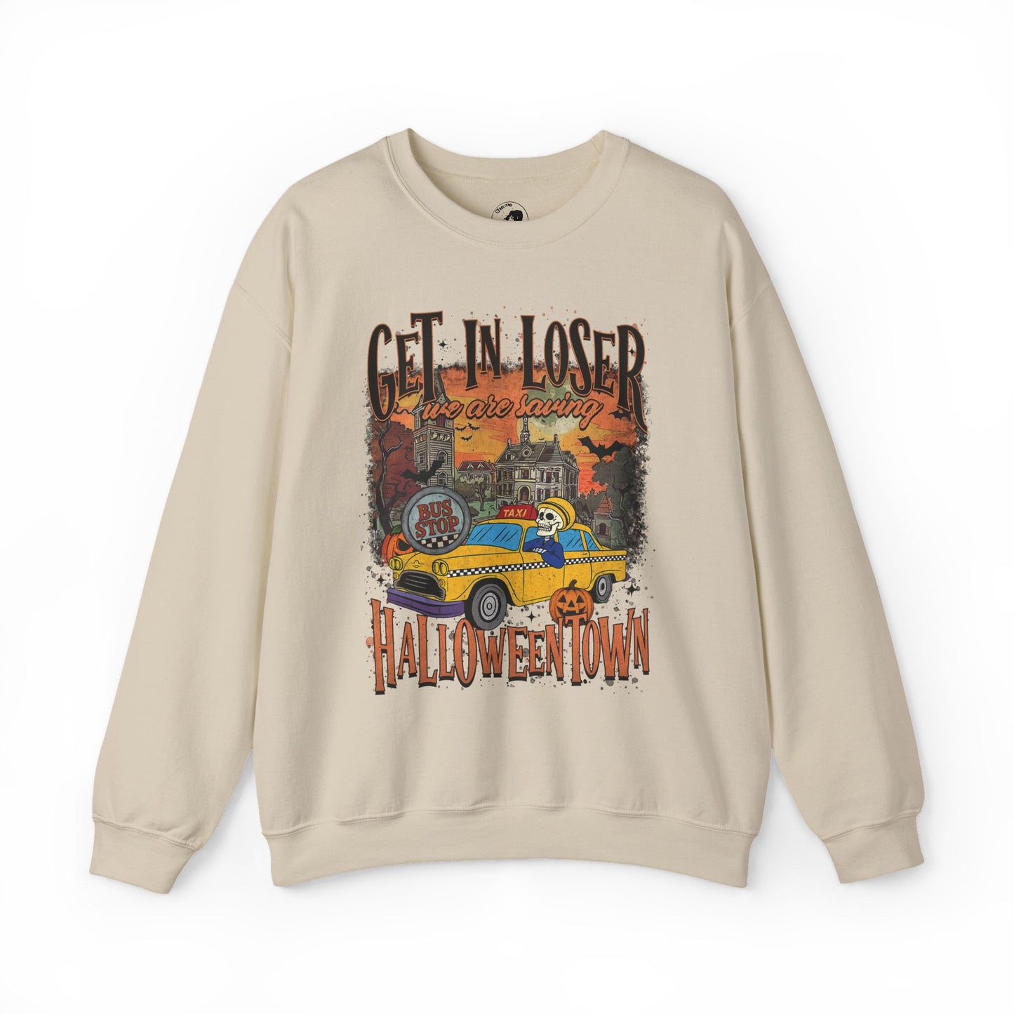 Get In Loser We're Saving HalloweenTown - Unisex Crewneck Sweatshirt