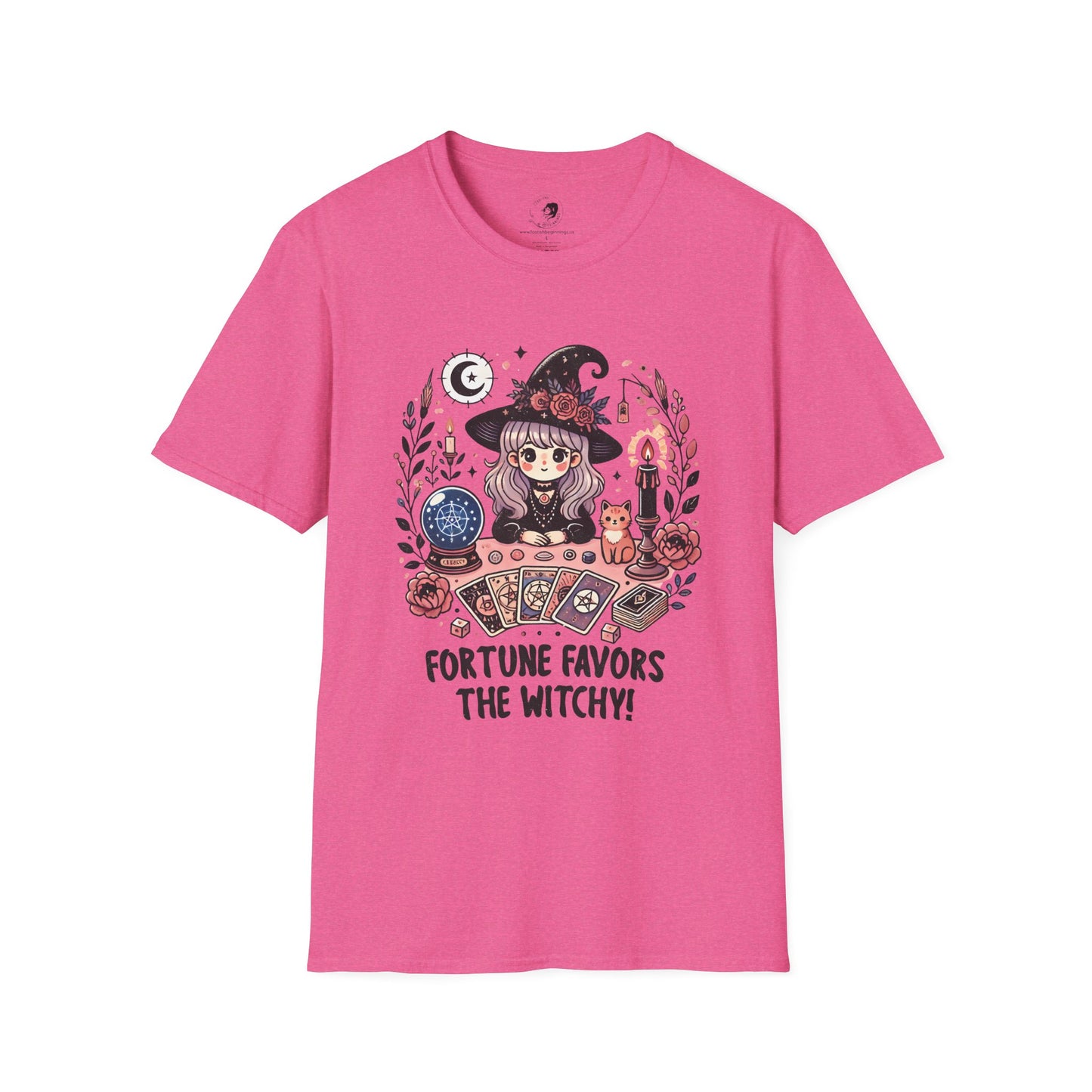 Fortune Favors the Witchy - Unisex Softstyle Shirt