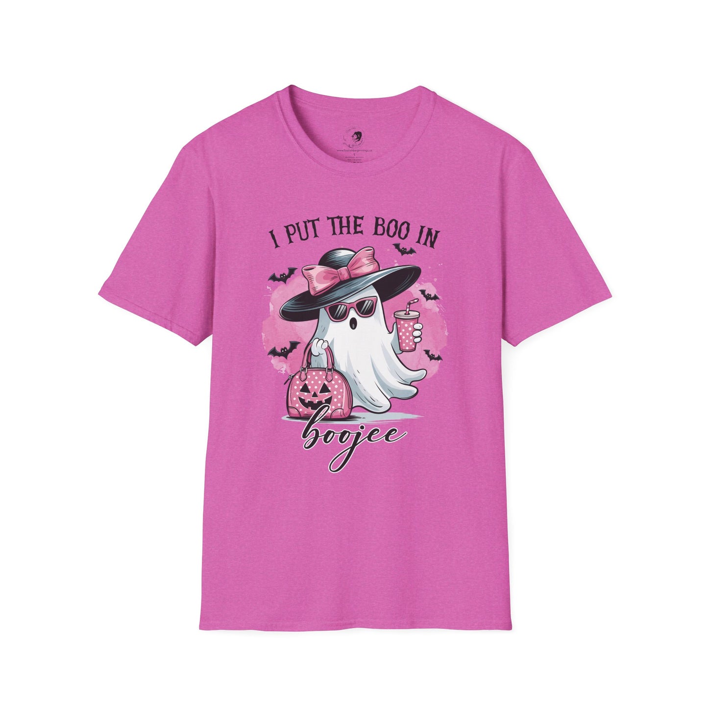 I Put The BOO In BOUJIE - Unisex Softstyle Shirt for the Soft Spookster