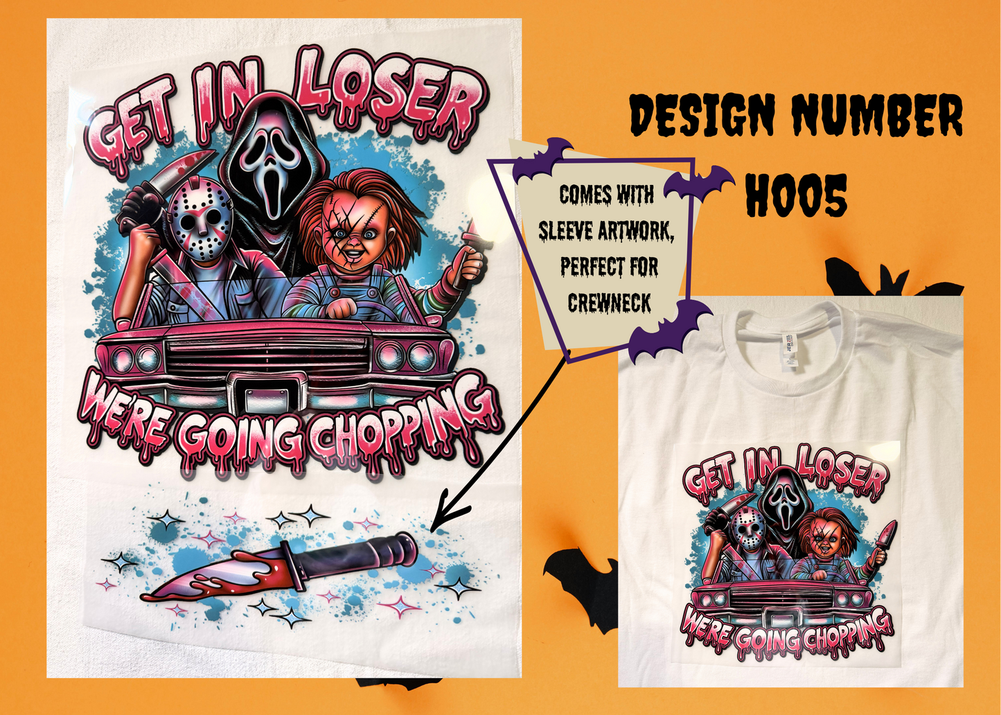 Halloween Tees and Crewnecks