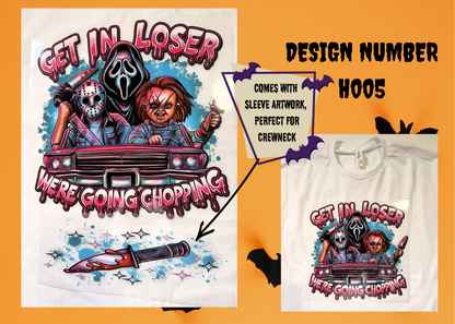 Halloween Tees and Crewnecks
