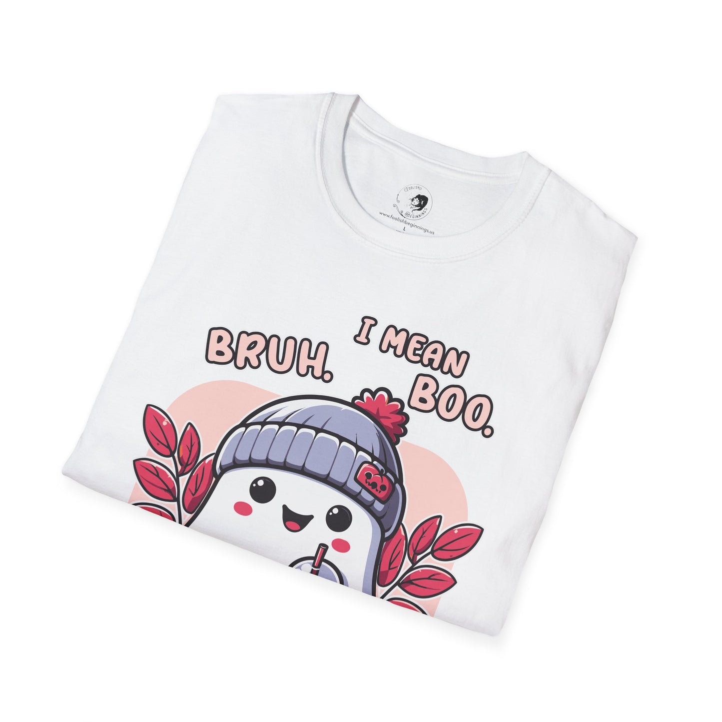 BRUH... I Mean BOO! - Unisex Softstyle Shirt for the Soft Spookster