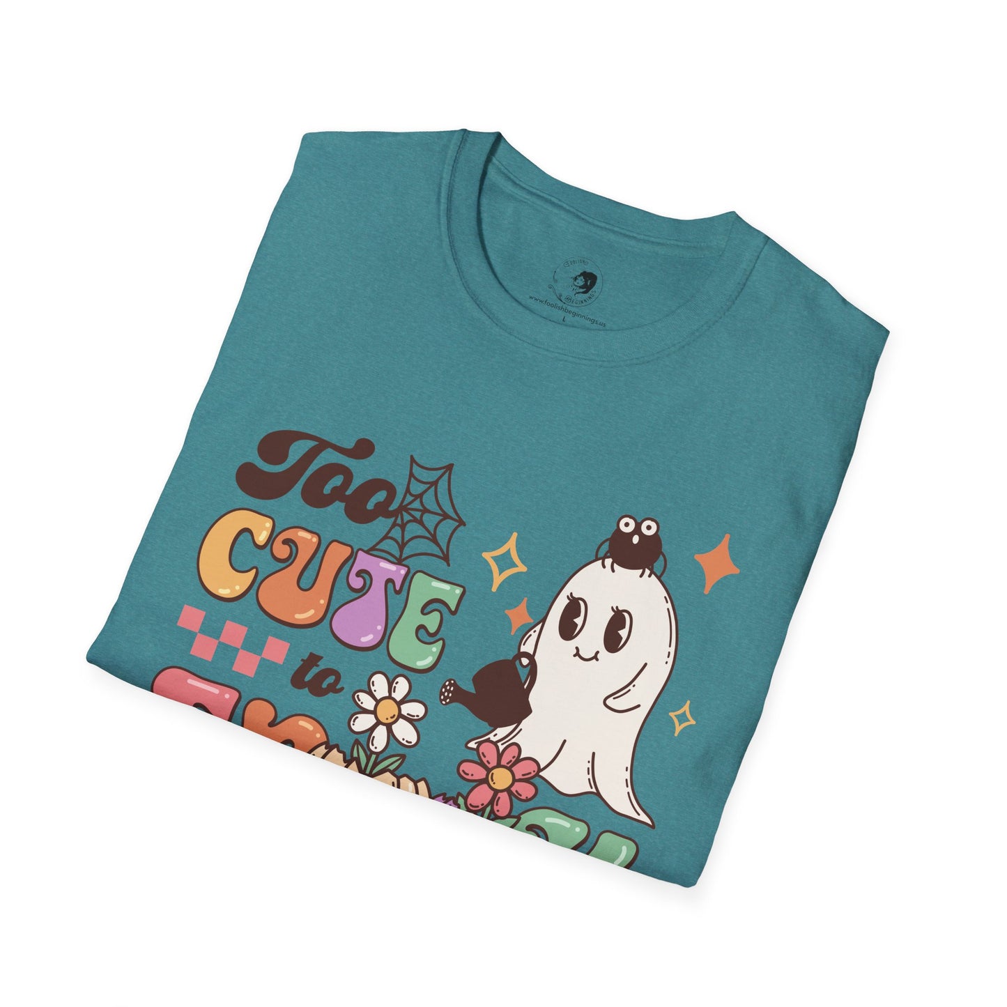 Too Cute To Spook - Unisex Softstyle Shirt for the Soft Spookster