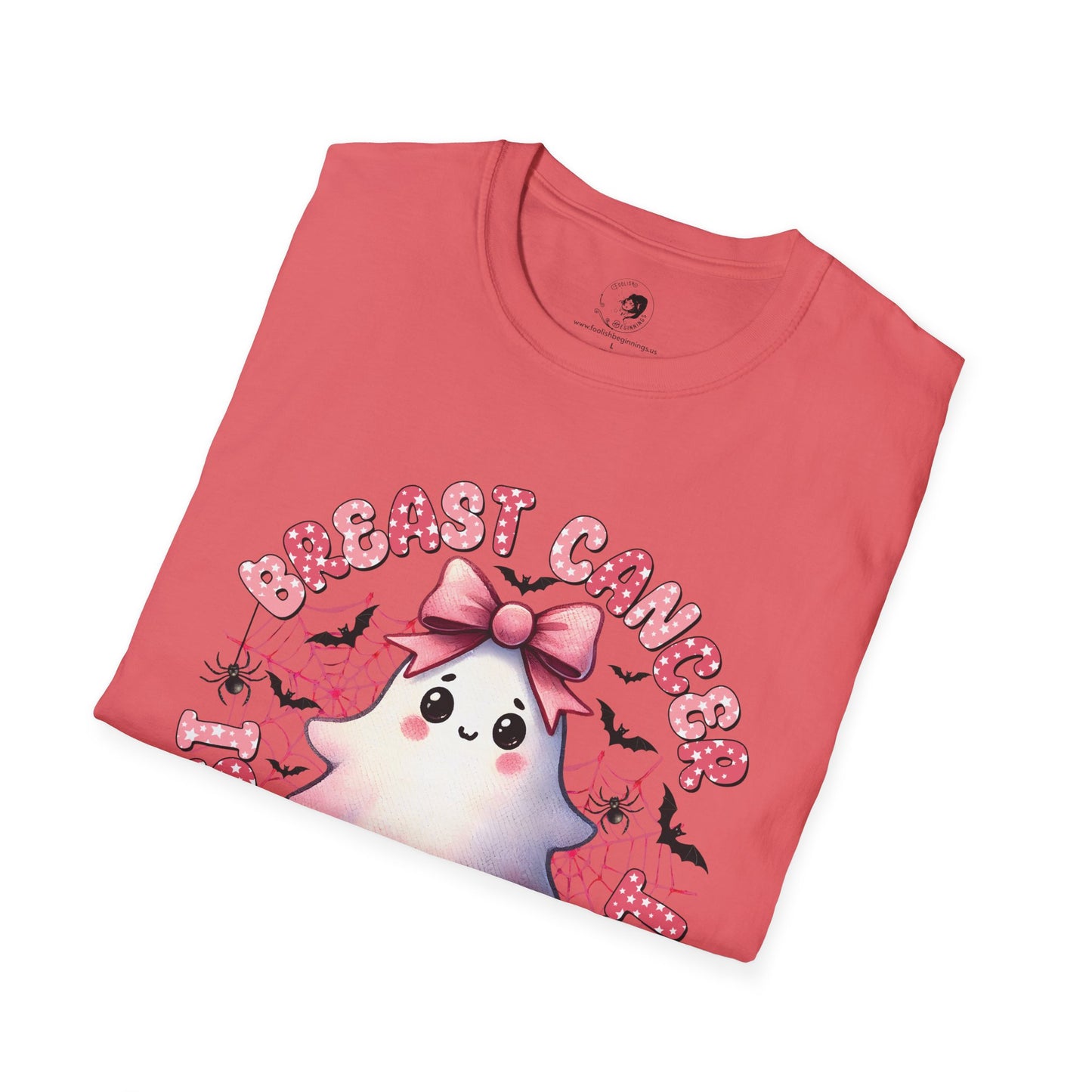 Breast Cancer is BOO SHEET - Unisex Softstyle Shirt for the Soft Spookster