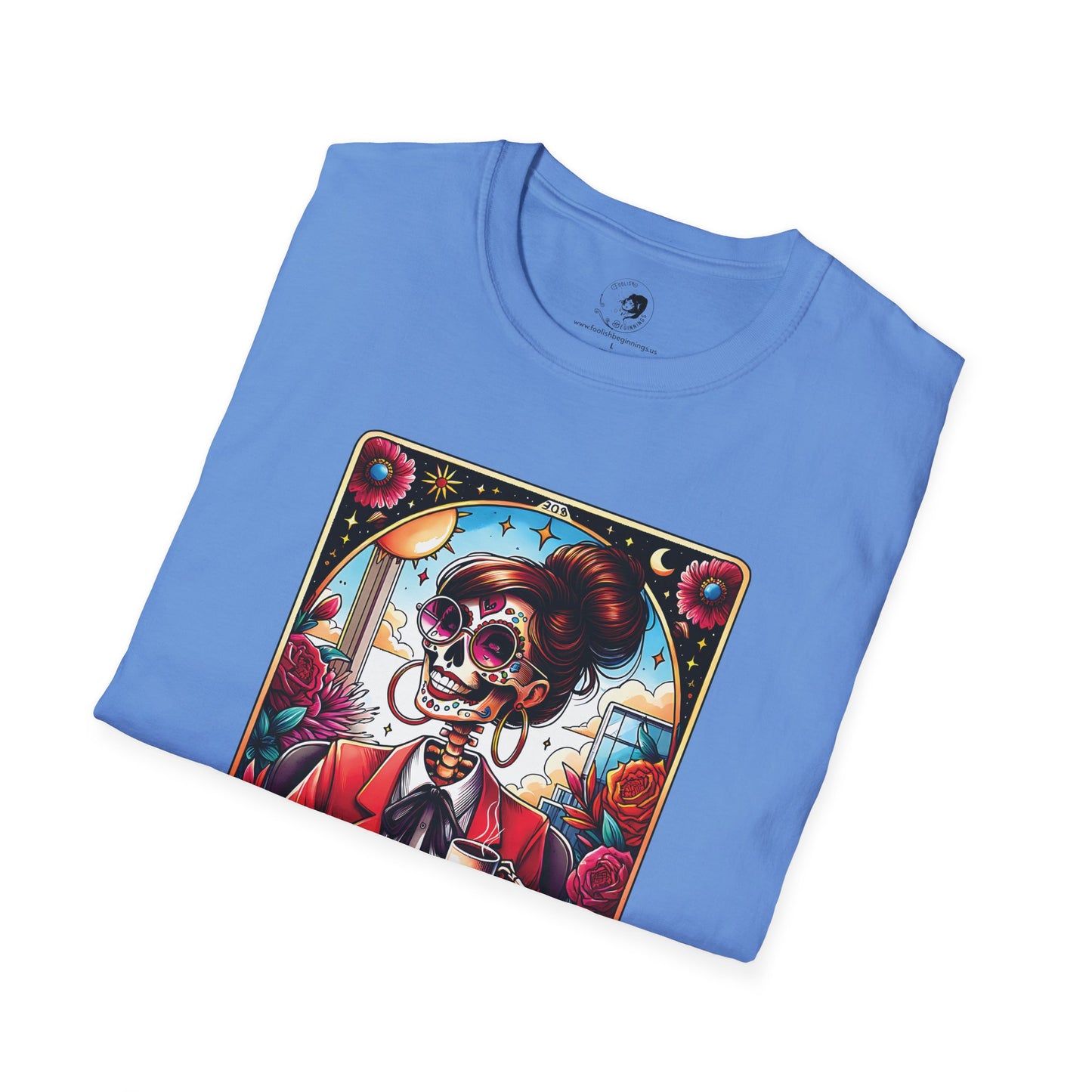 La Jefa - TAROT REEADERS - Tarot Inspired Unisex Softstyle Shirt