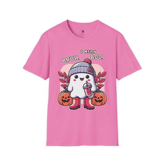 BRUH... I Mean BOO! - Unisex Softstyle Shirt for the Soft Spookster