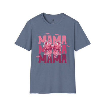 Mama with Pink Bow - Mama Dearest Collection Unisex Softstyle Shirt