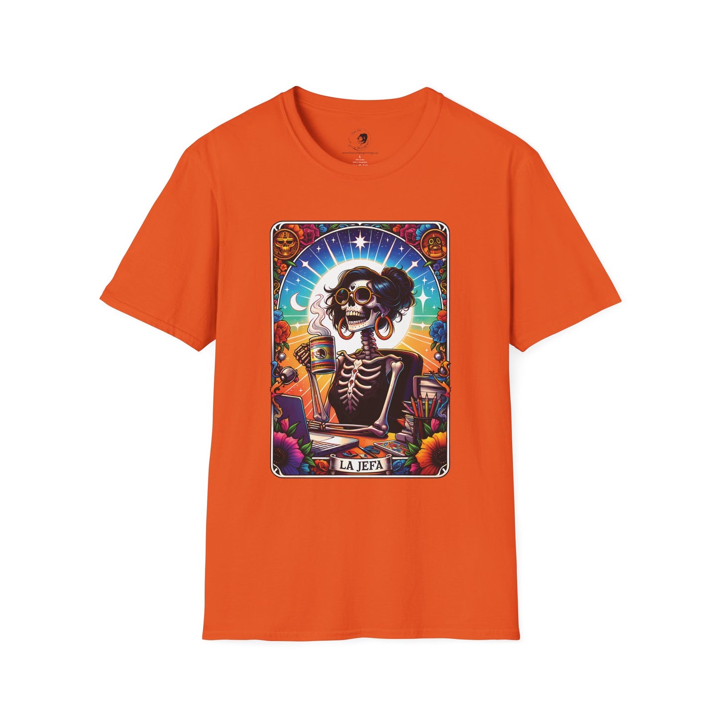 La Jefa - Tarot Inspired Unisex Softstyle Shirt