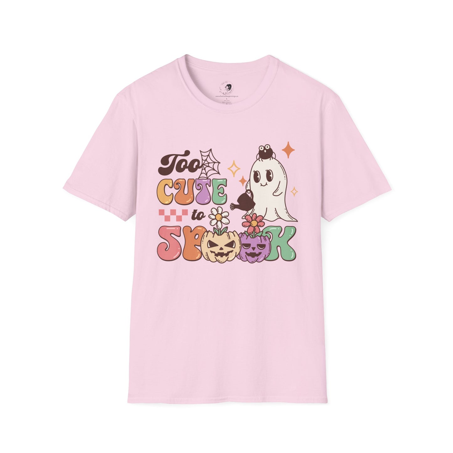 Too Cute To Spook - Unisex Softstyle Shirt for the Soft Spookster