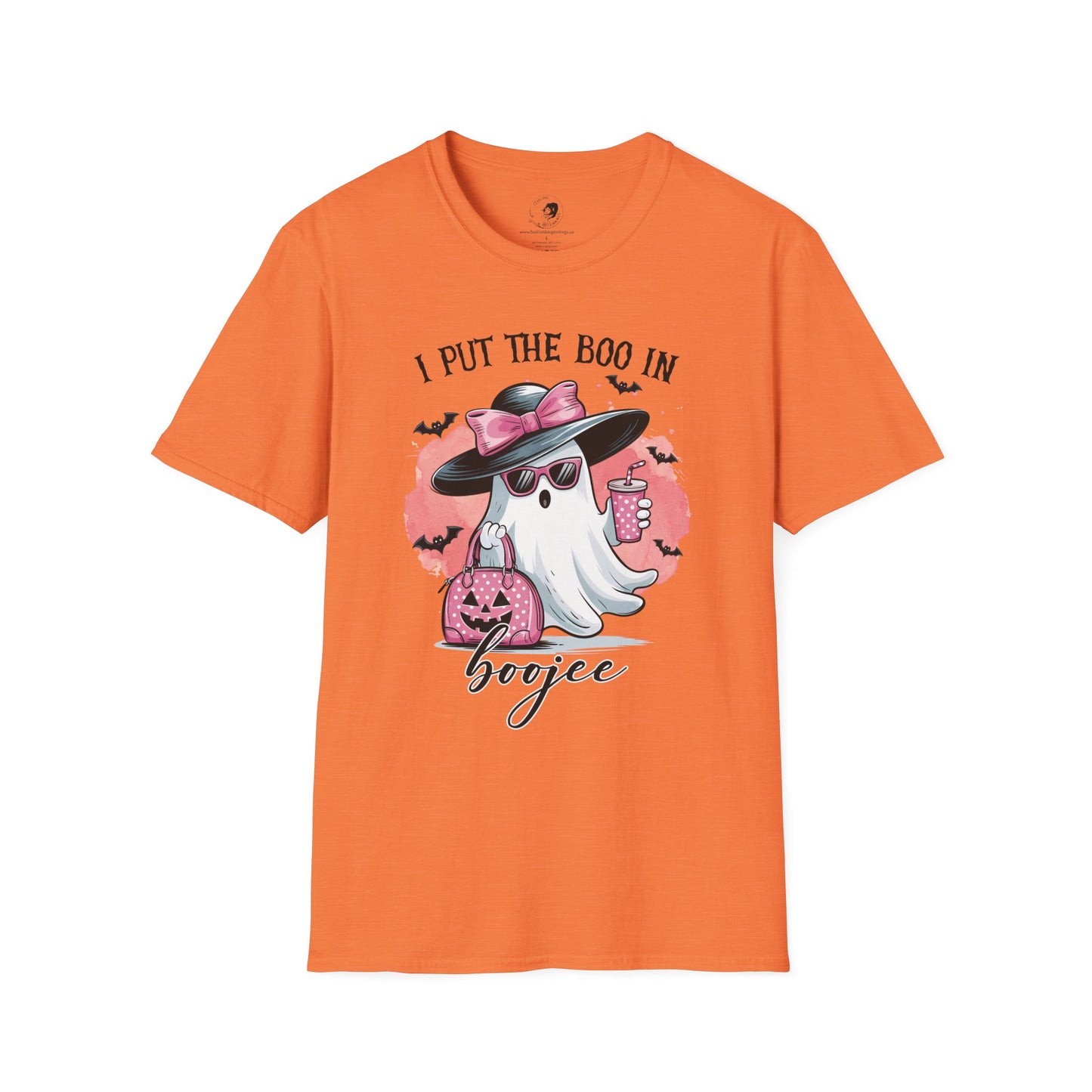 I Put The BOO In BOUJIE - Unisex Softstyle Shirt for the Soft Spookster