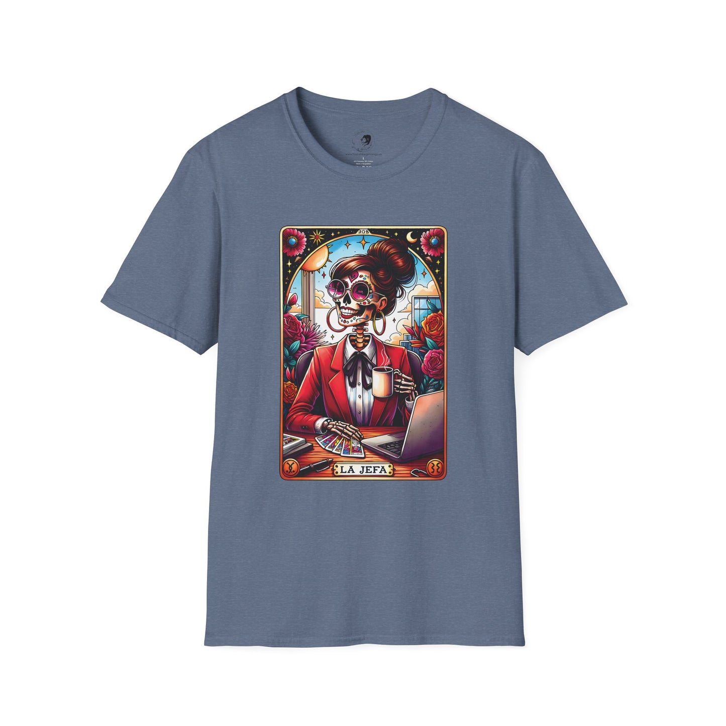 La Jefa - TAROT REEADERS - Tarot Inspired Unisex Softstyle Shirt
