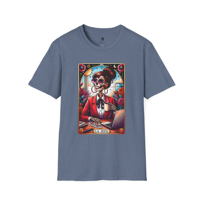 La Jefa - TAROT REEADERS - Tarot Inspired Unisex Softstyle Shirt