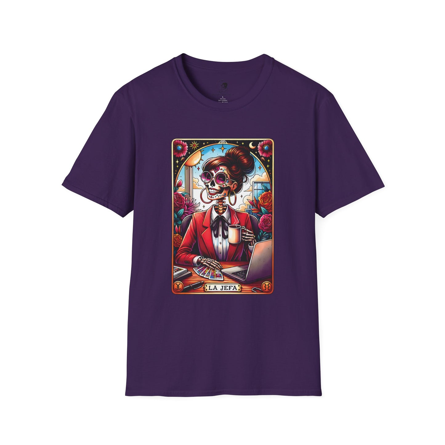 La Jefa - TAROT REEADERS - Tarot Inspired Unisex Softstyle Shirt