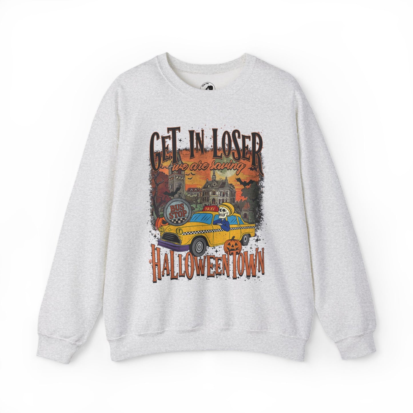 Get In Loser We're Saving HalloweenTown - Unisex Crewneck Sweatshirt