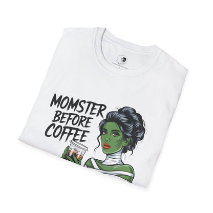 MOMSTER Before Coffee - Mama Dearest Collection Unisex Softstyle Shirt