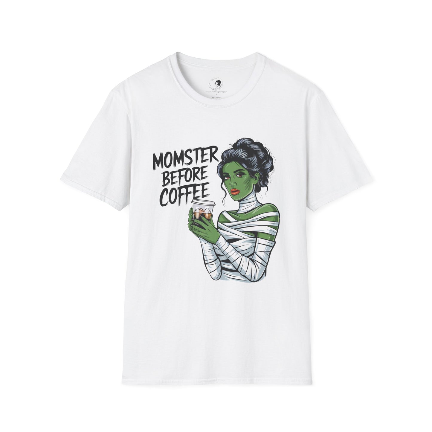 MOMSTER Before Coffee - Mama Dearest Collection Unisex Softstyle Shirt