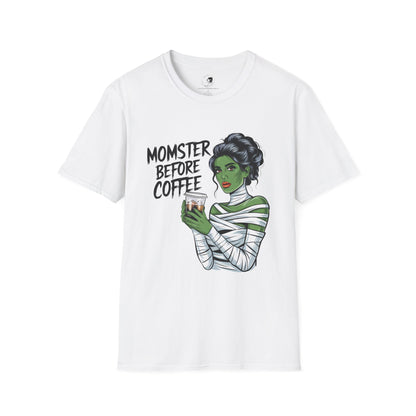 MOMSTER Before Coffee - Mama Dearest Collection Unisex Softstyle Shirt