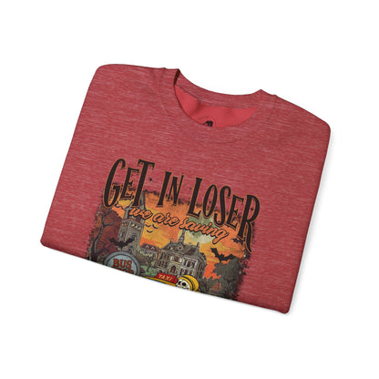 Get In Loser We're Saving HalloweenTown - Unisex Crewneck Sweatshirt
