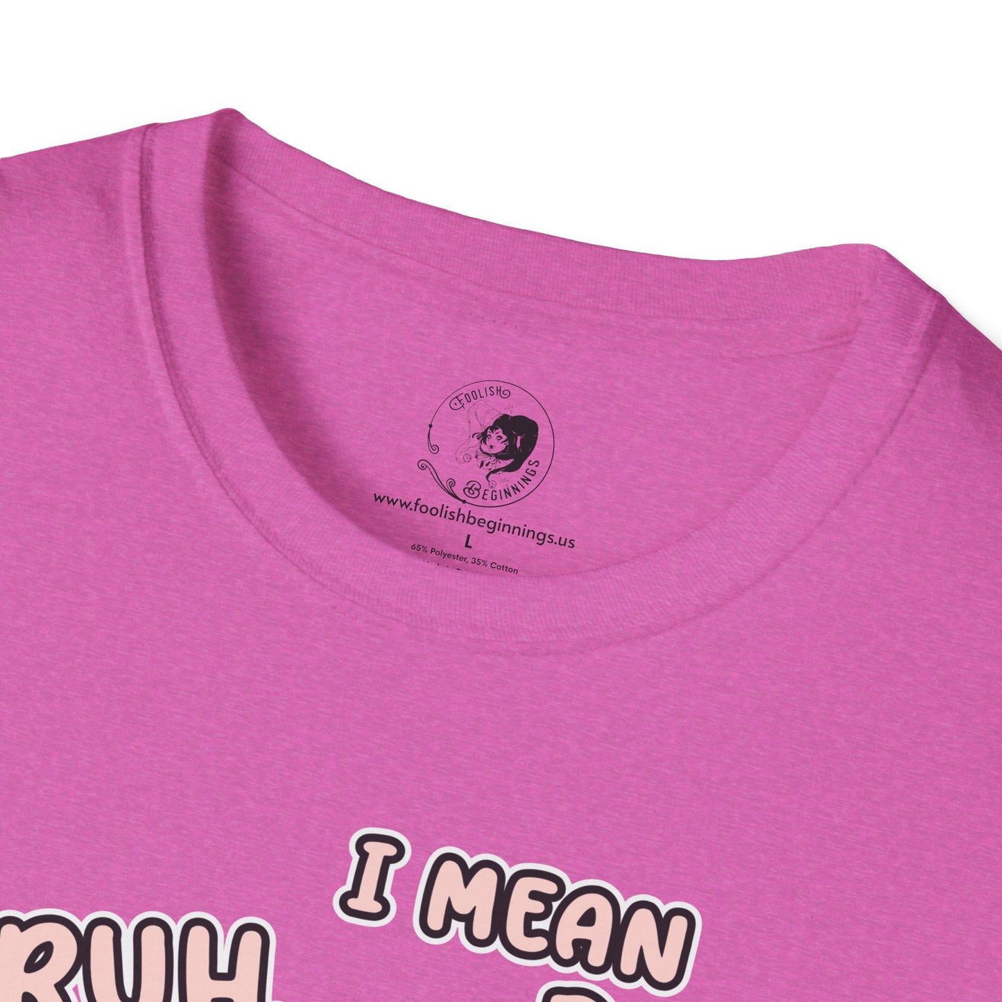 BRUH... I Mean BOO! - Unisex Softstyle Shirt for the Soft Spookster