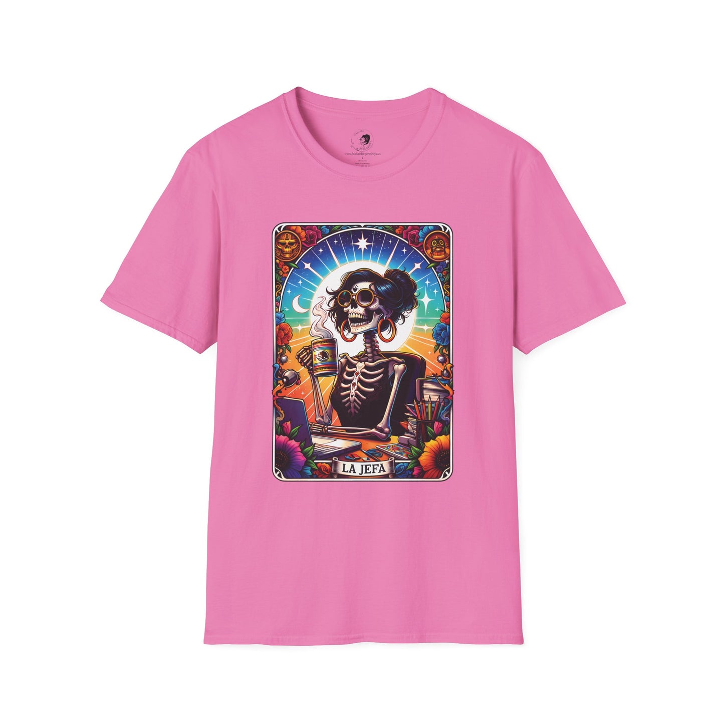 La Jefa - Tarot Inspired Unisex Softstyle Shirt