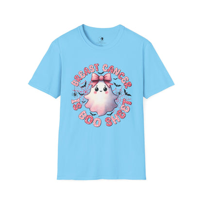 Breast Cancer is BOO SHEET - Unisex Softstyle Shirt for the Soft Spookster