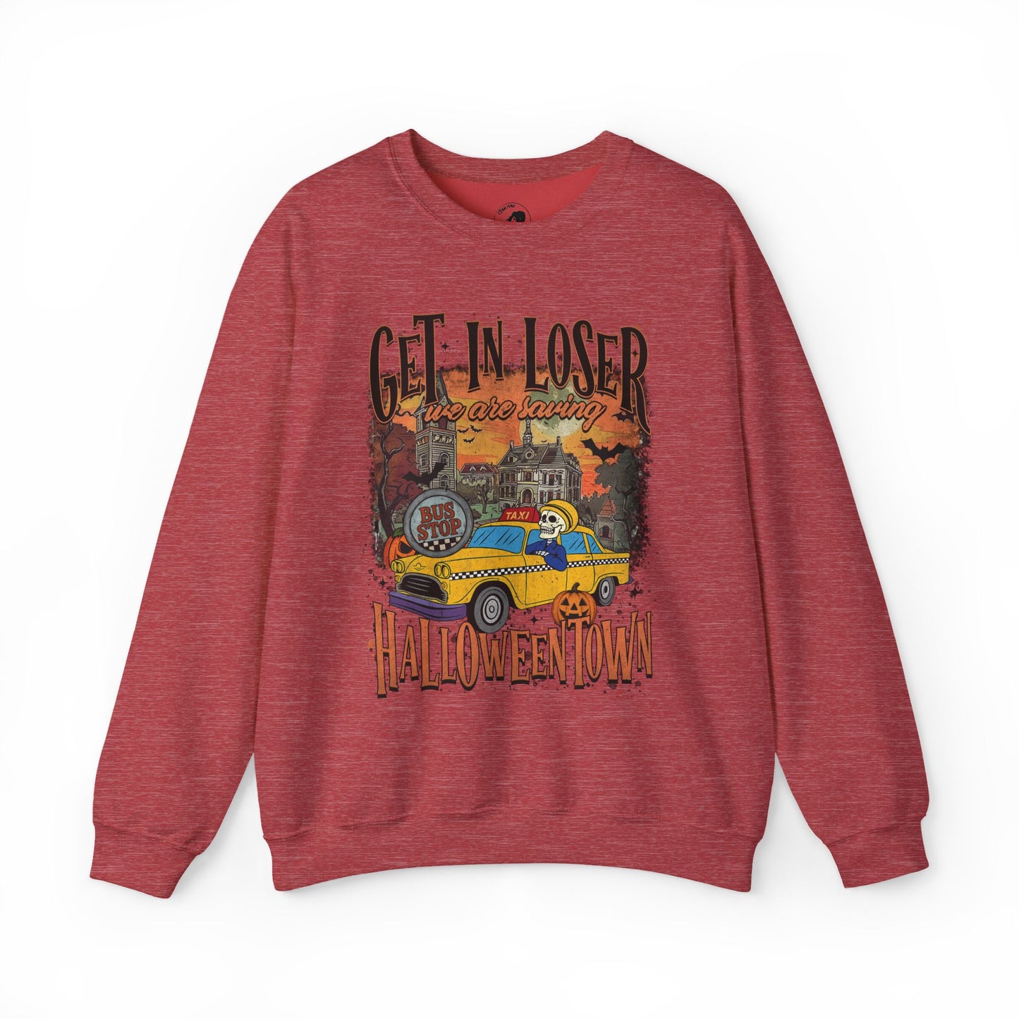 Get In Loser We're Saving HalloweenTown - Unisex Crewneck Sweatshirt