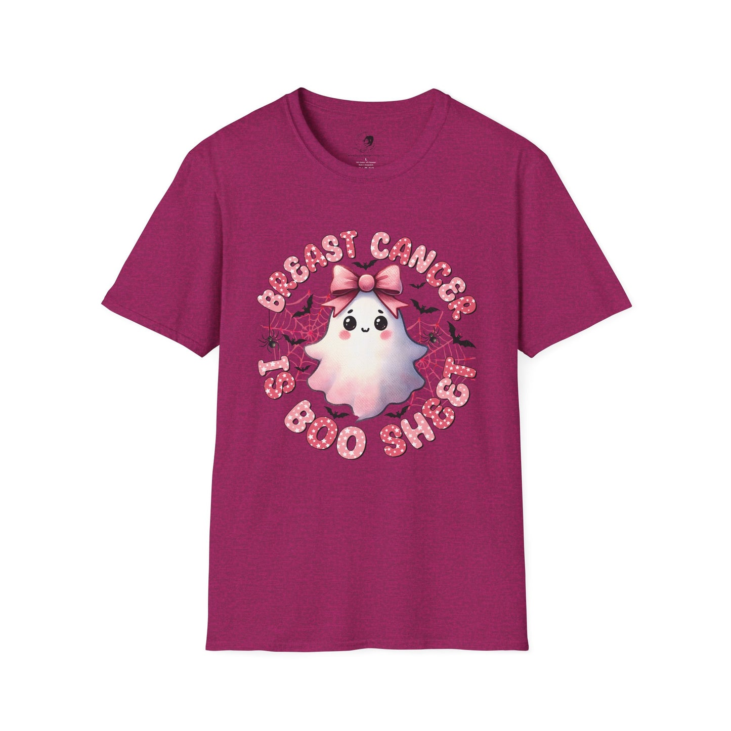 Breast Cancer is BOO SHEET - Unisex Softstyle Shirt for the Soft Spookster